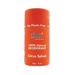 Clean and Pure Citrus Splash Natural Deodorant