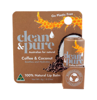 Clean and Pure Coffee and Coconut Lip Balm