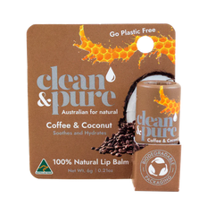 Clean and Pure Coffee and Coconut Lip Balm