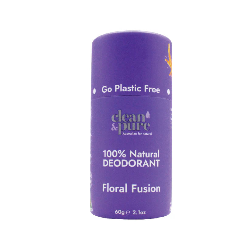 Clean and Pure Floral Fusion Natural Deodorant