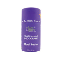 Clean and Pure Floral Fusion Natural Deodorant
