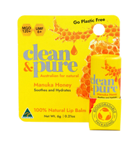 Clean and Pure Manuka Honey Lip Balm | Mr Vitamins