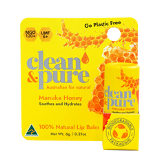 Clean and Pure Manuka Honey Lip Balm