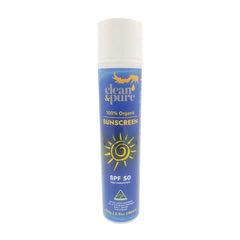 Clean and Pure Organic SPF50 Sunscreen