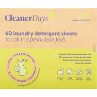 Cleaner Days Laundry Detergent Sheets | Mr Vitamins