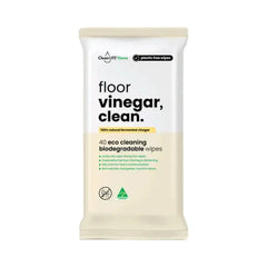 Cleanlife Vinegar Clean Floor Plastic Free Wipes