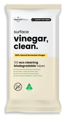 Cleanlife Vinegar Clean Surface Plastic Free Wipes