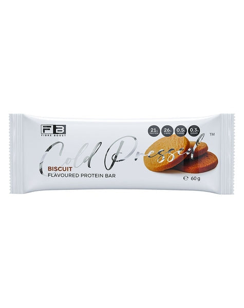 Fibre Boost Cold pressed protein bar - Biscuit