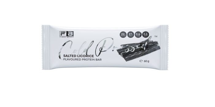 Fibre Boost Cold pressed protein bar - Salted Liquorice