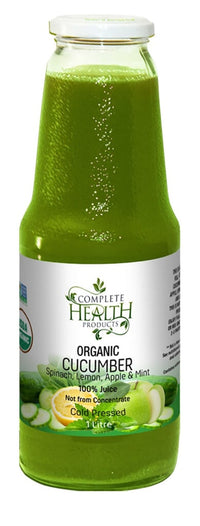 Complete Health Products Cucumber 100% Juice Organic | Mr Vitamins