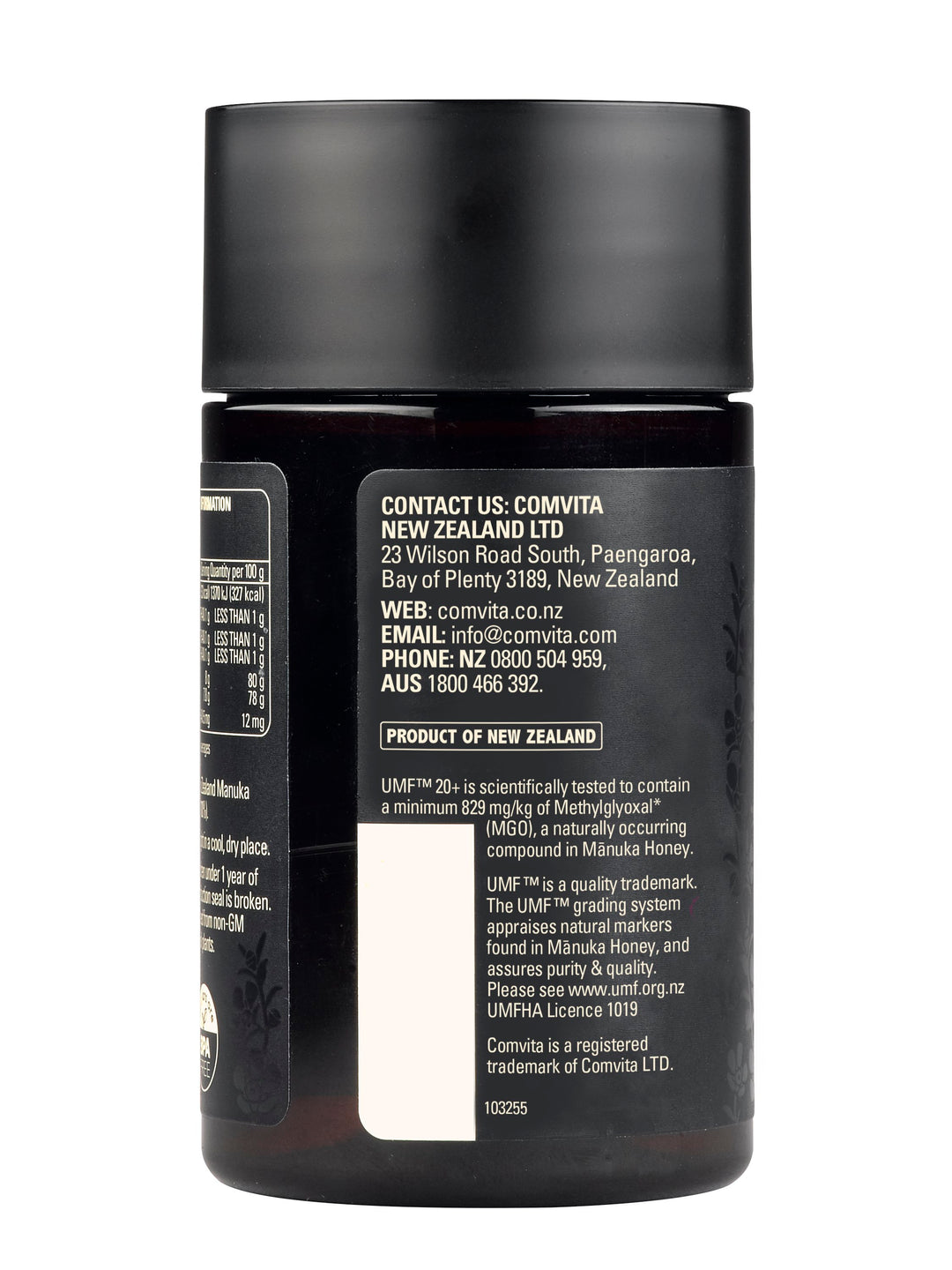 Comvita Manuka Honey UMF20+ | Mr Vitamins