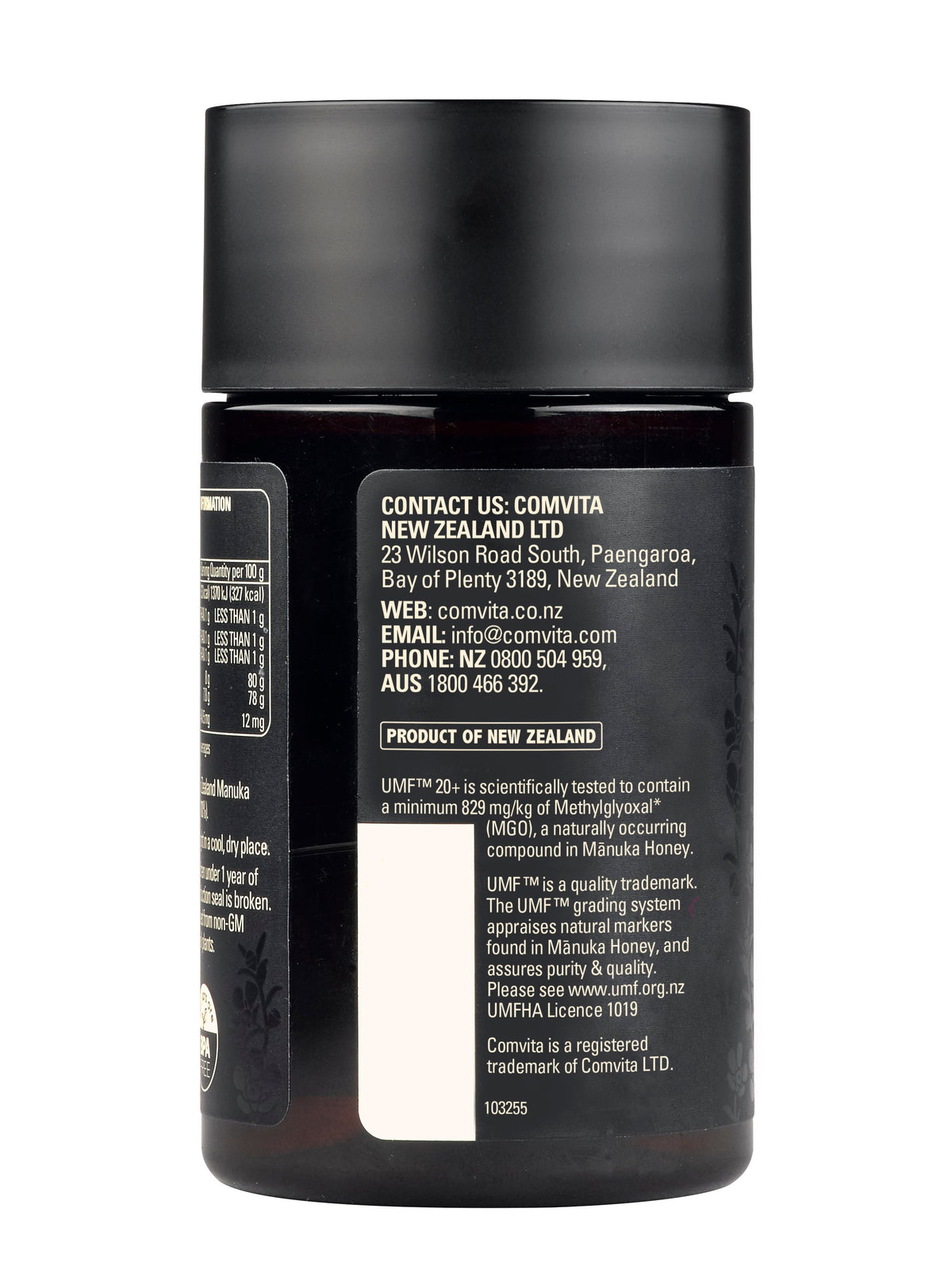 Comvita Manuka Honey UMF20+ | Mr Vitamins