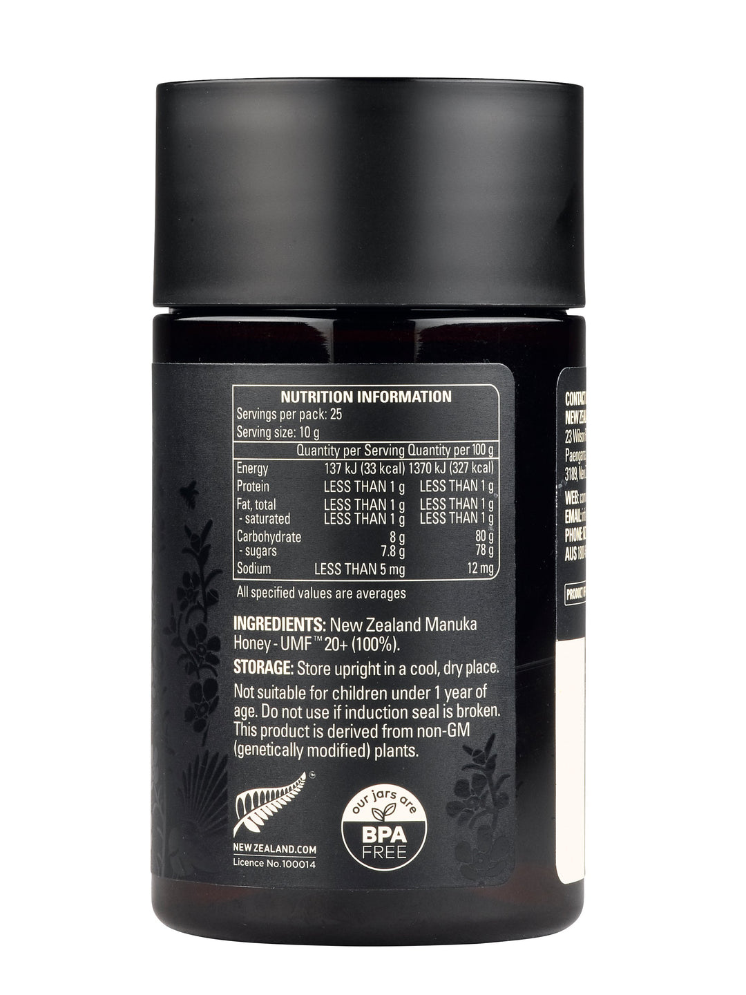 Comvita Manuka Honey UMF20+ | Mr Vitamins