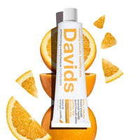 Davids Hydroxi Toothpaste Whitening and Antiplaque Orange and Vanilla
