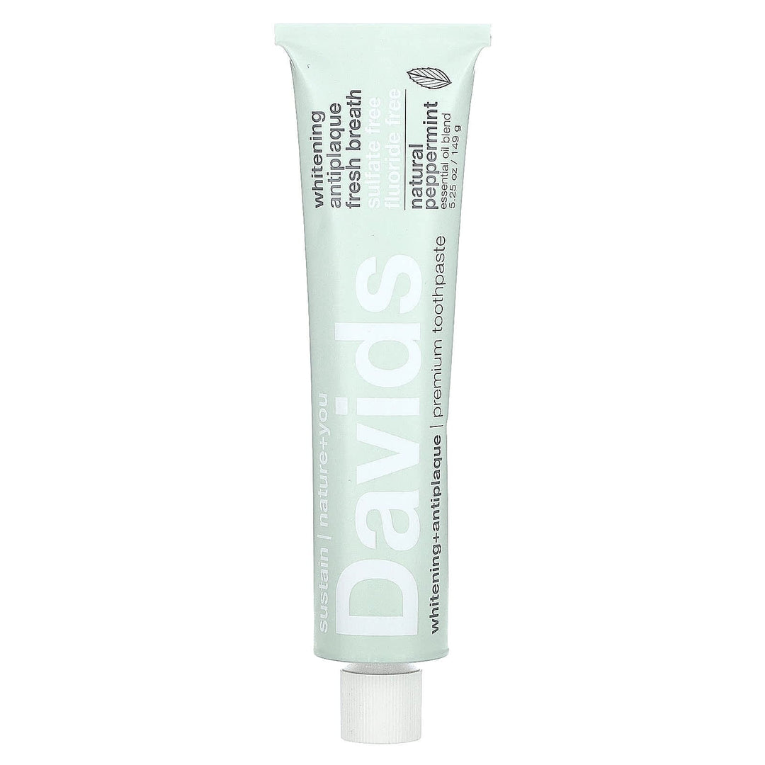 Davids Hydroxi Toothpaste Whitening and Antiplaque Peppermint | Mr Vitamins