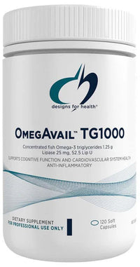 Designs For Health OmegaAvail TG1000 | Mr Vitamins