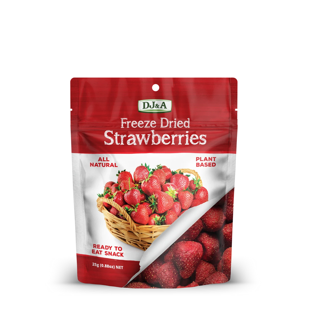 DJandA Freeze Dried Strawberries