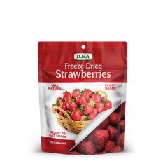 DJandA Freeze Dried Strawberries