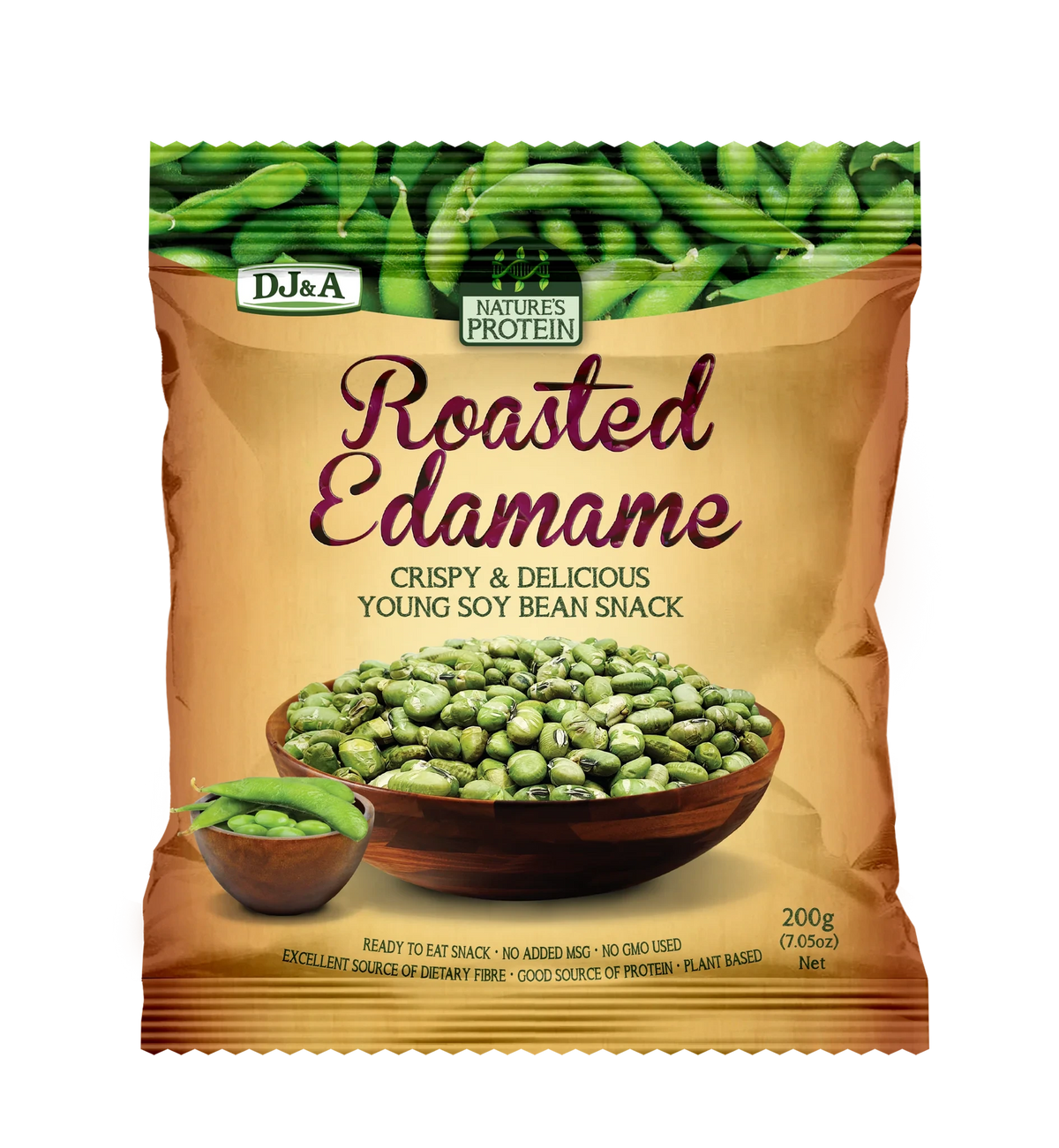 DJandA Natures Protein Roasted Edamame