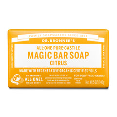 Dr. Bronners Pure-Castile Bar Soap - Citrus