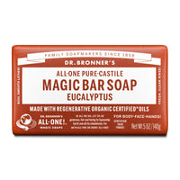 Dr. Bronners Pure-Castile Bar Soap - Eucalyptus | Mr Vitamins