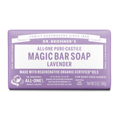Dr. Bronners Pure-Castile Bar Soap - Lavender