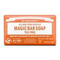 Dr. Bronners Pure-Castile Bar Soap - Tea Tree | Mr Vitamins