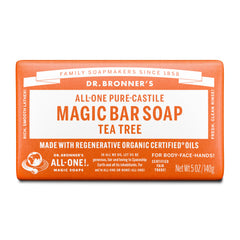 Dr. Bronners Pure-Castile Bar Soap - Tea Tree