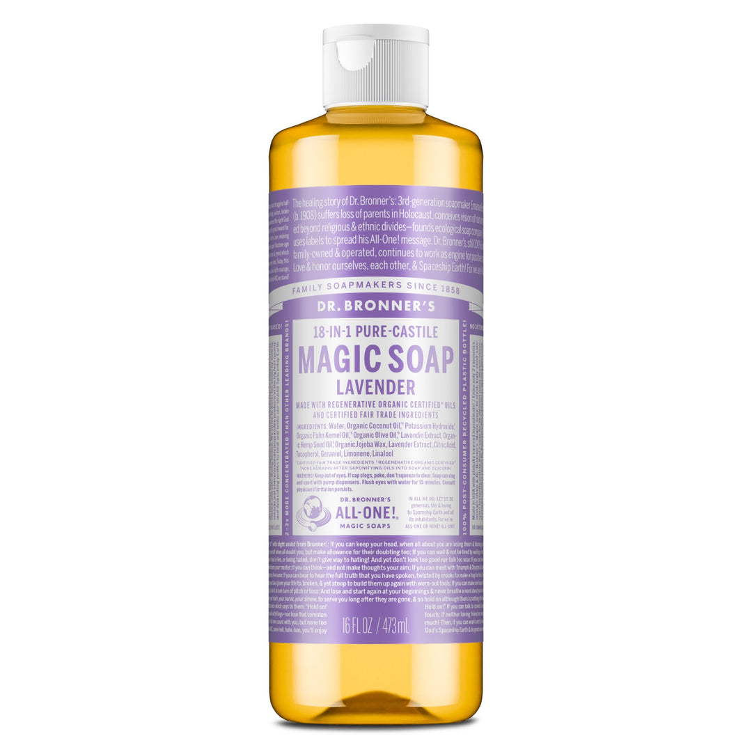 Dr. Bronners Pure-Castile Liquid Soap -Lavender