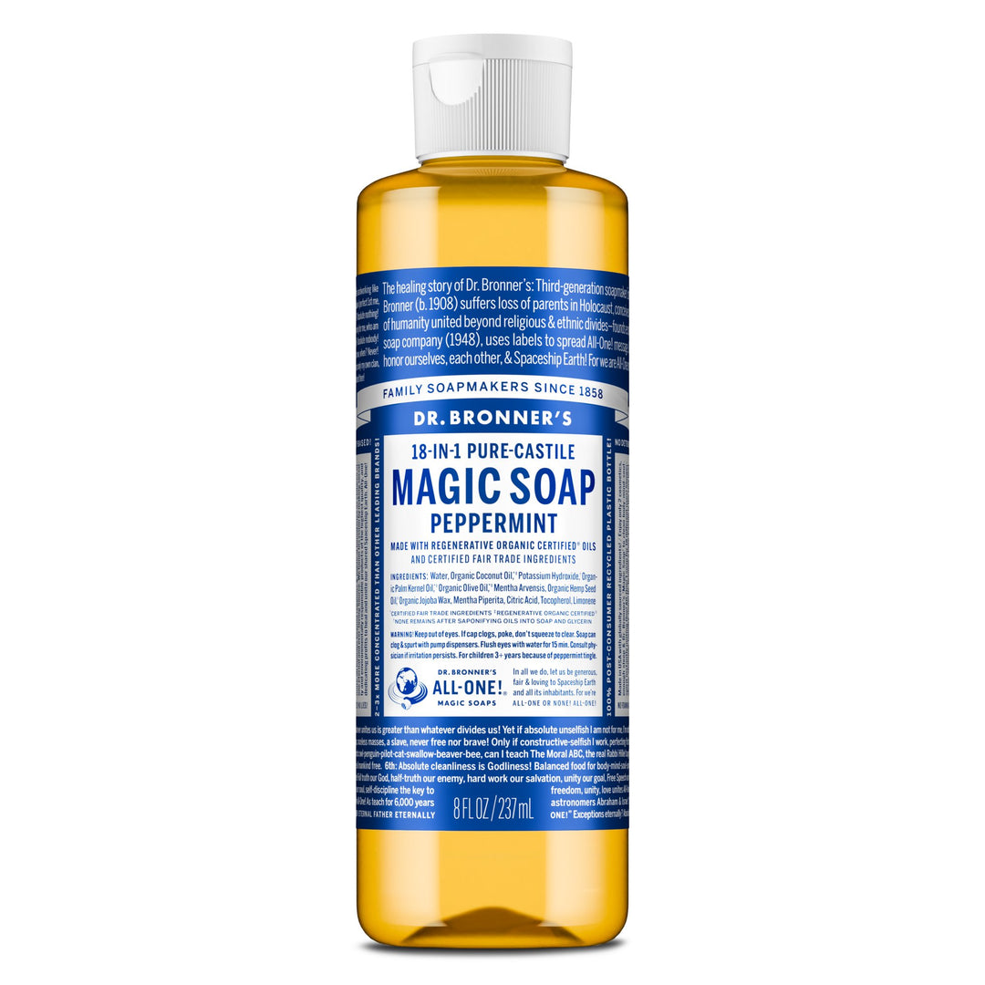 Dr. Bronners Pure-Castile Liquid Soap - Peppermint