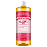 Dr. Bronners Pure-Castile Liquid Soap - Rose | Mr Vitamins