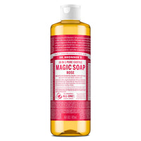 Dr. Bronners Pure-Castile Liquid Soap - Rose | Mr Vitamins