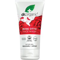 Dr Organic Creamy Face Wash Organic Rose Otto 150ml | Mr Vitamins