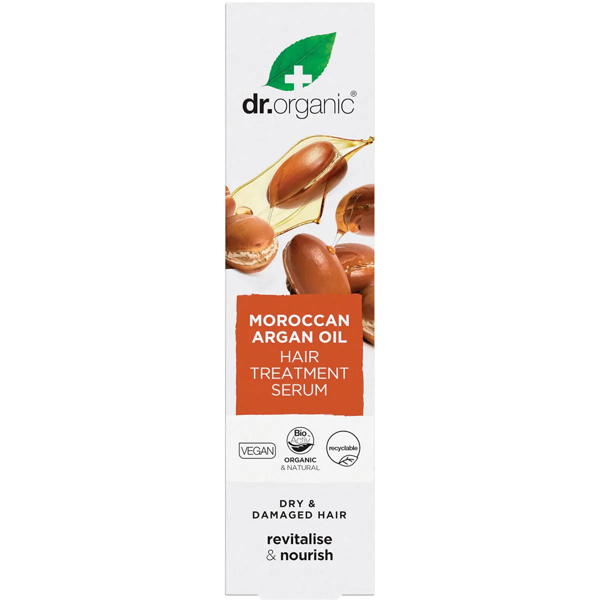Dr Organic Hair Treatment Serum Organic Moroccan Argan Oil