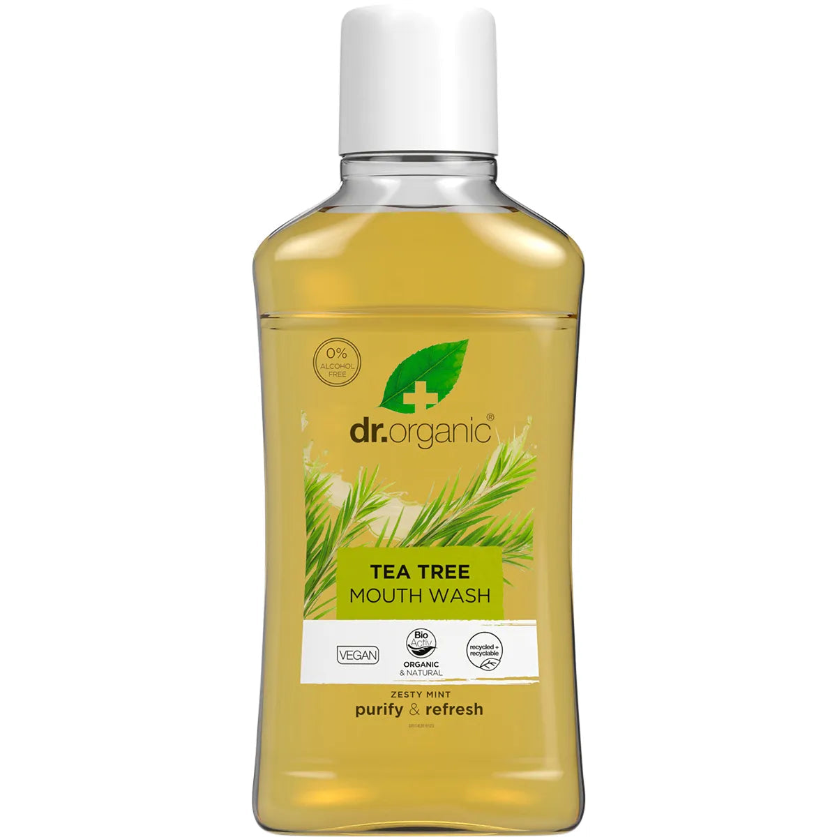 Dr Organic Mouthwash Organic Tea Tree