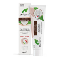 Dr Organic Toothpaste Whitening Coconut Oil