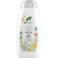 Dr Organic Unfragranced Top To Toe Baby Wash Organic Calendula | Mr Vitamins