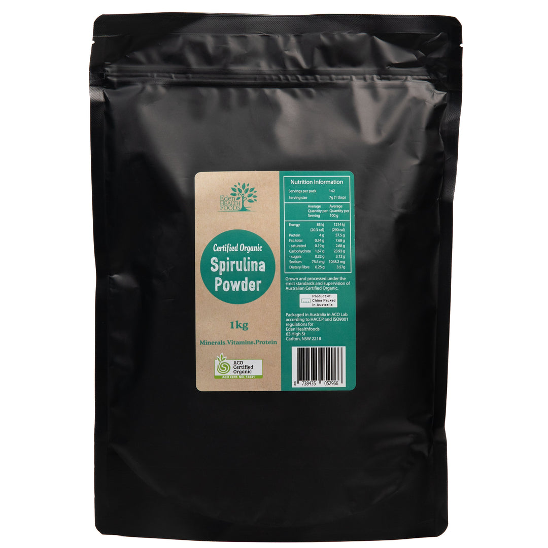 Eden Healthfoods Certified Organic Spirulina | Mr Vitamins