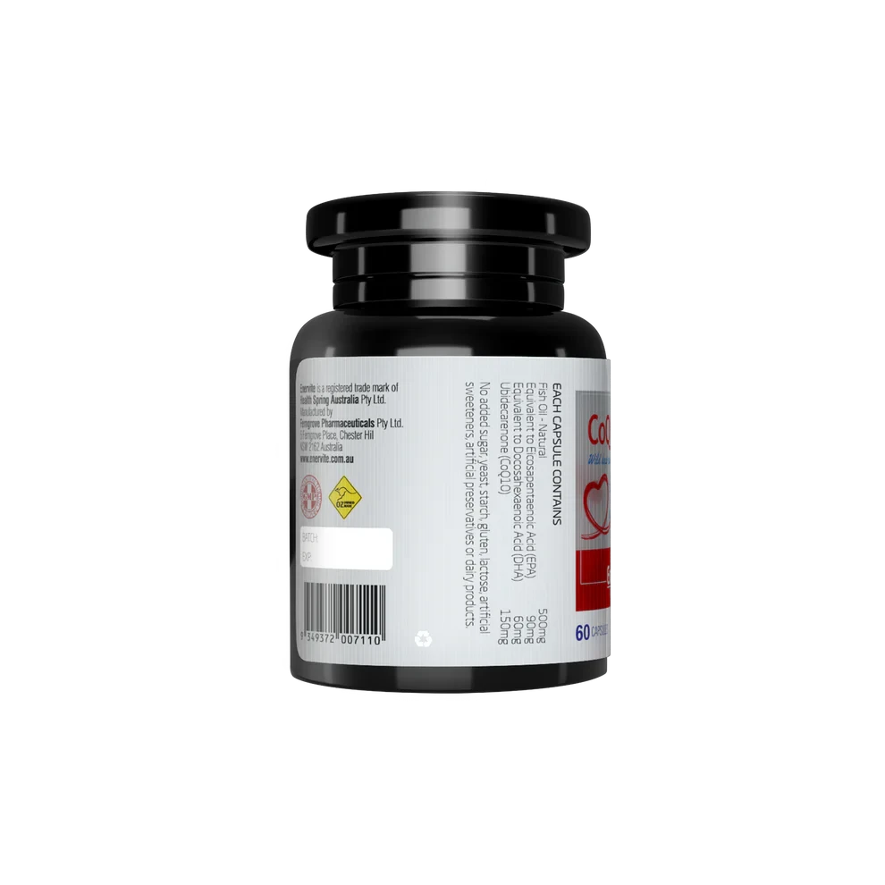 Enervite CoQ10 150mg Plus Fish Oil