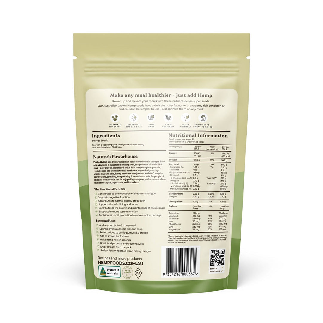 Essential Hemp Australian Hemp Seeds Hulled