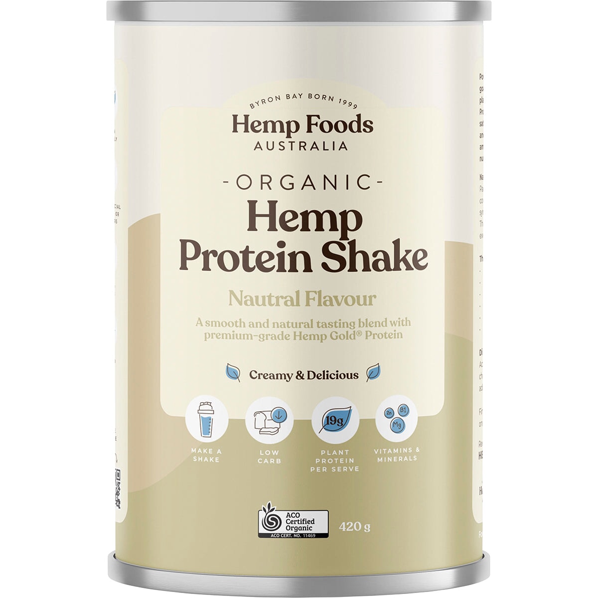 Hemp Foods Australia Organic Hemp Protein Natural