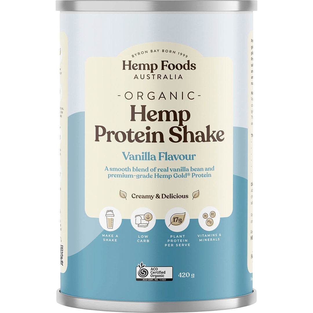 Hemp Foods Australia Organic Hemp Protein Vanilla