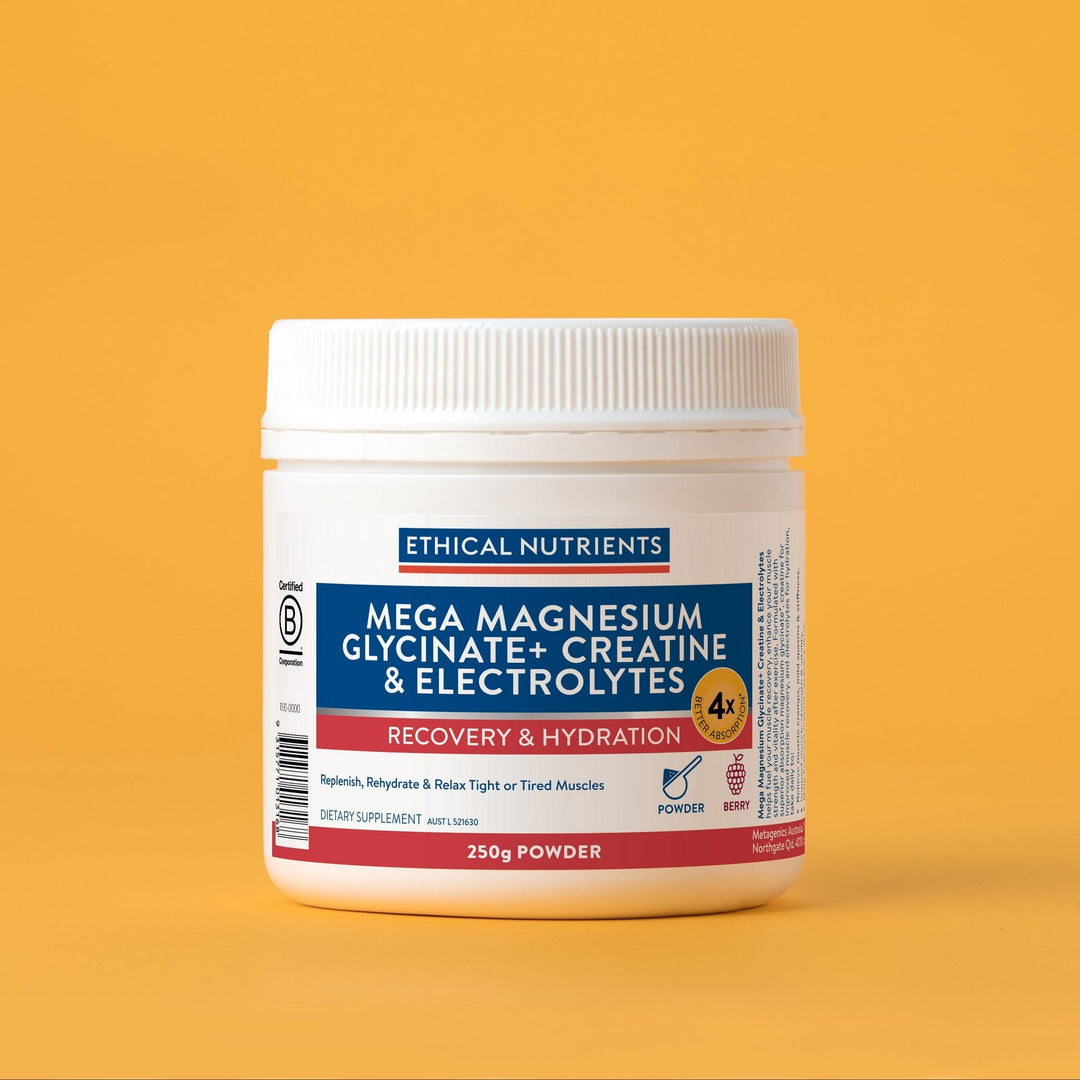 Ethical Nutrients Mega Magnesium Glycinate+ Creatine & Electrolytes | Mr Vitamins