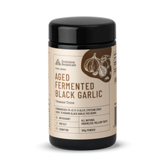 Evolution Botanicals Aged Fermented Black Garlic Jar