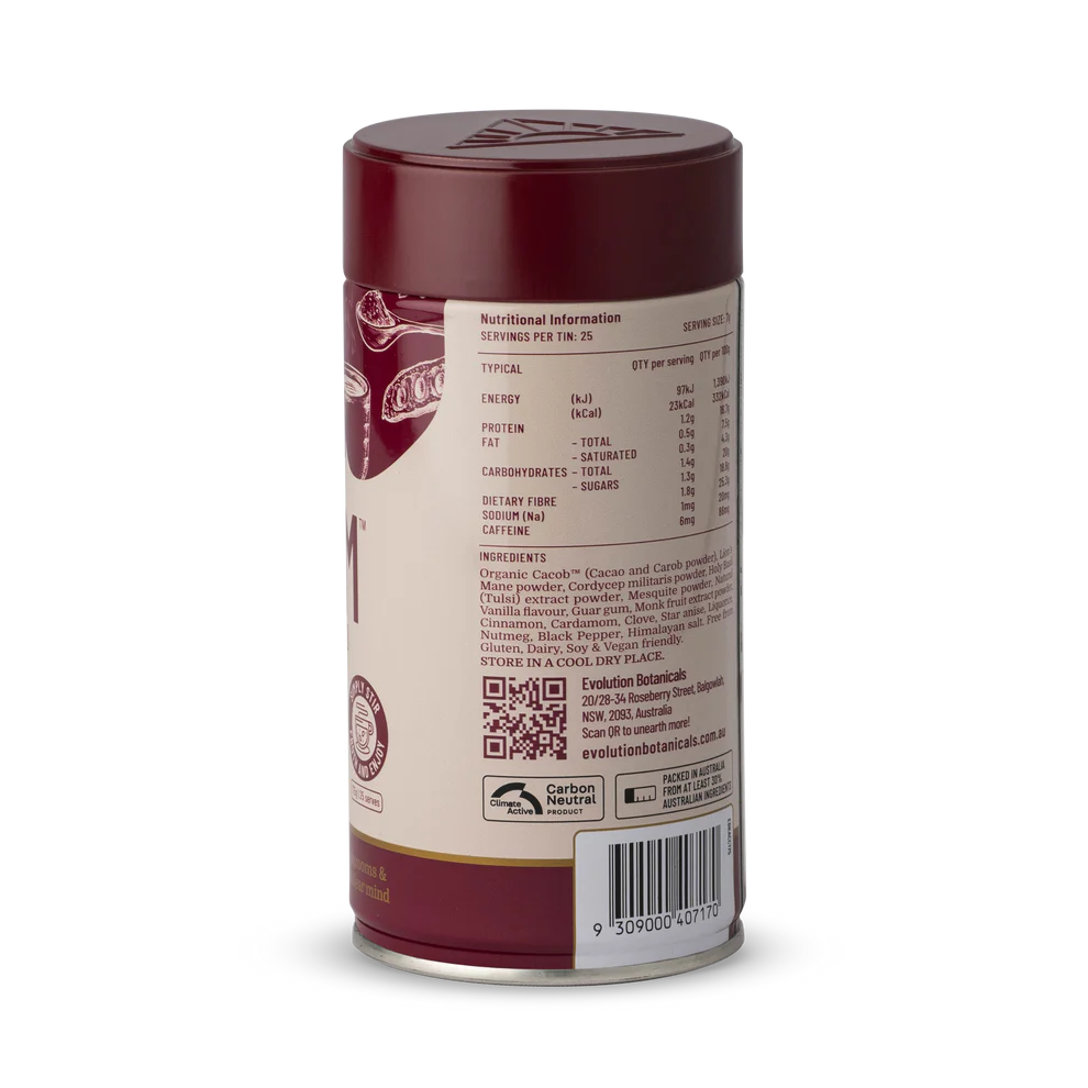 Evolution Botanicals EVO+ Karm Cacao & Carob Drink