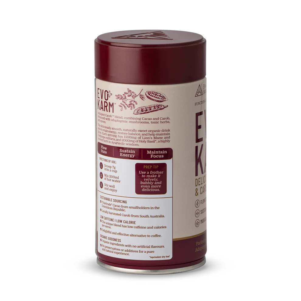 Evolution Botanicals EVO+ Karm Cacao & Carob Drink