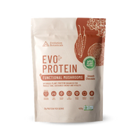 Evolution Botanicals EVO+ Protein Functional Mushrooms Smooth Chocolate | Mr Vitamins