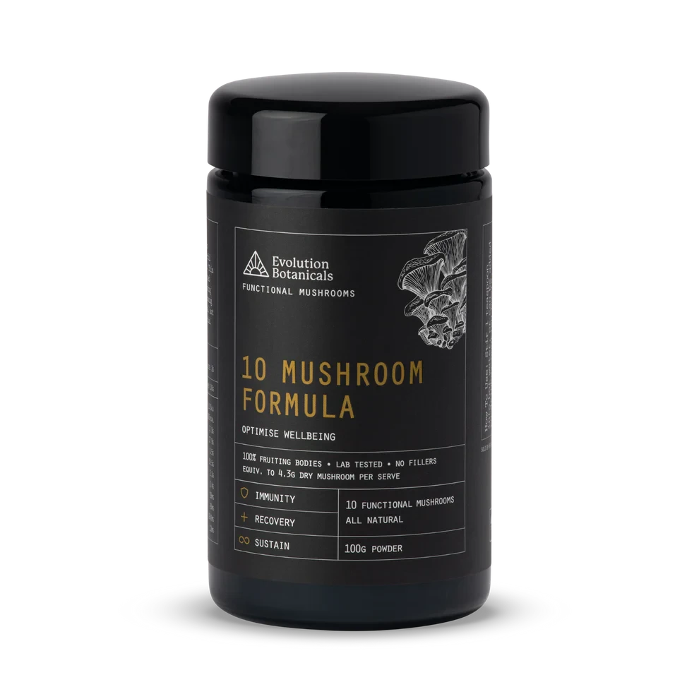 EVOLUTION BOTANICALS Organic 10 Mushroom Formula | Mr Vitamins