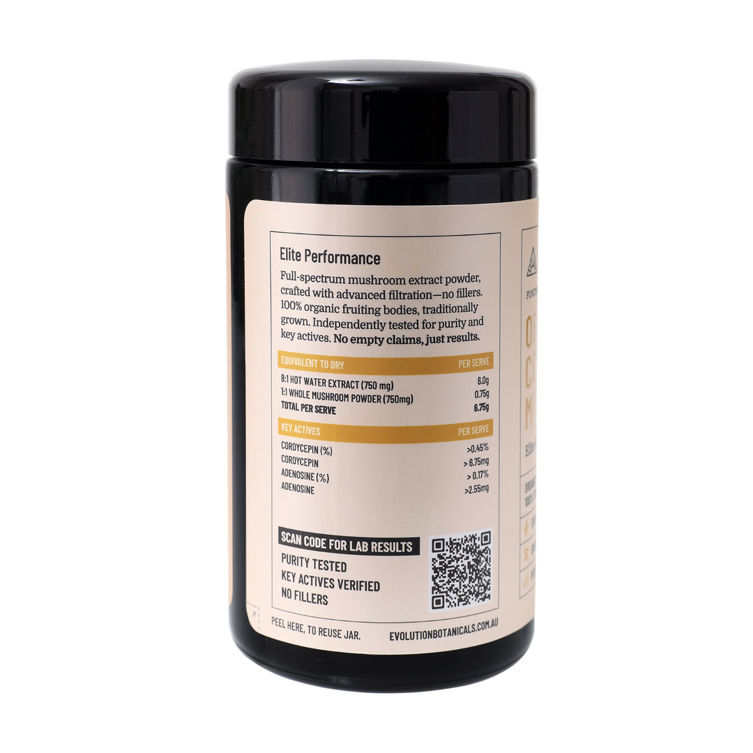 Evolution Botanicals Organic Cordyceps Militaris | Mr Vitamins