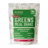 EVOLUTION BOTANICALS Organic Greens Meal Shake Smooth Berry 550g | Mr Vitamins